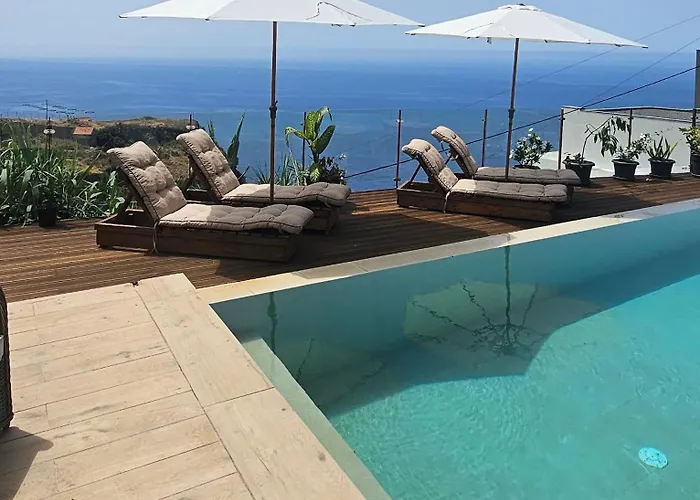 Les Terrasses Quarto em Acomodações Particulares Calheta (Madeira)